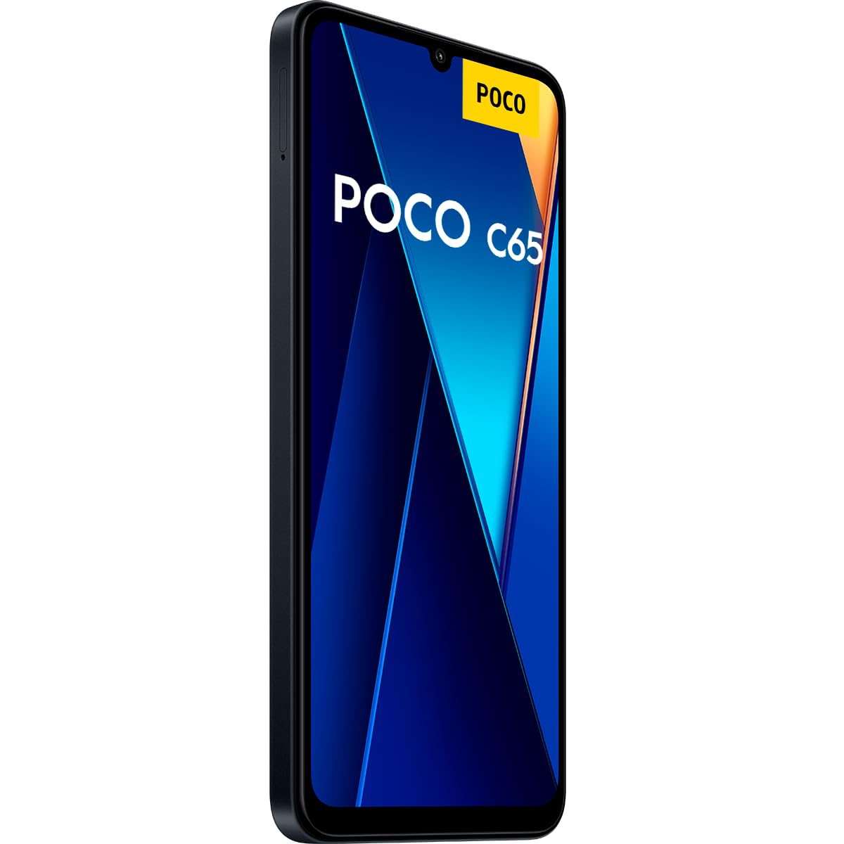 Xiaomi Poco C65 - Smartphone de 8+256GB, Pantalla de 6.74” 90Hz HD+, MediaTek Helio G85, Triple cámara 50MP+2MP+QVGA, 5000mAh, NFC, Negro (Versión ES)